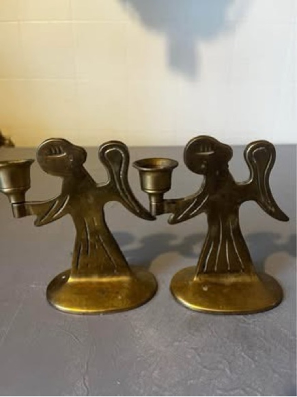 Vintage Glass & Silver Plated Teapot Salt And Pepper Shakers